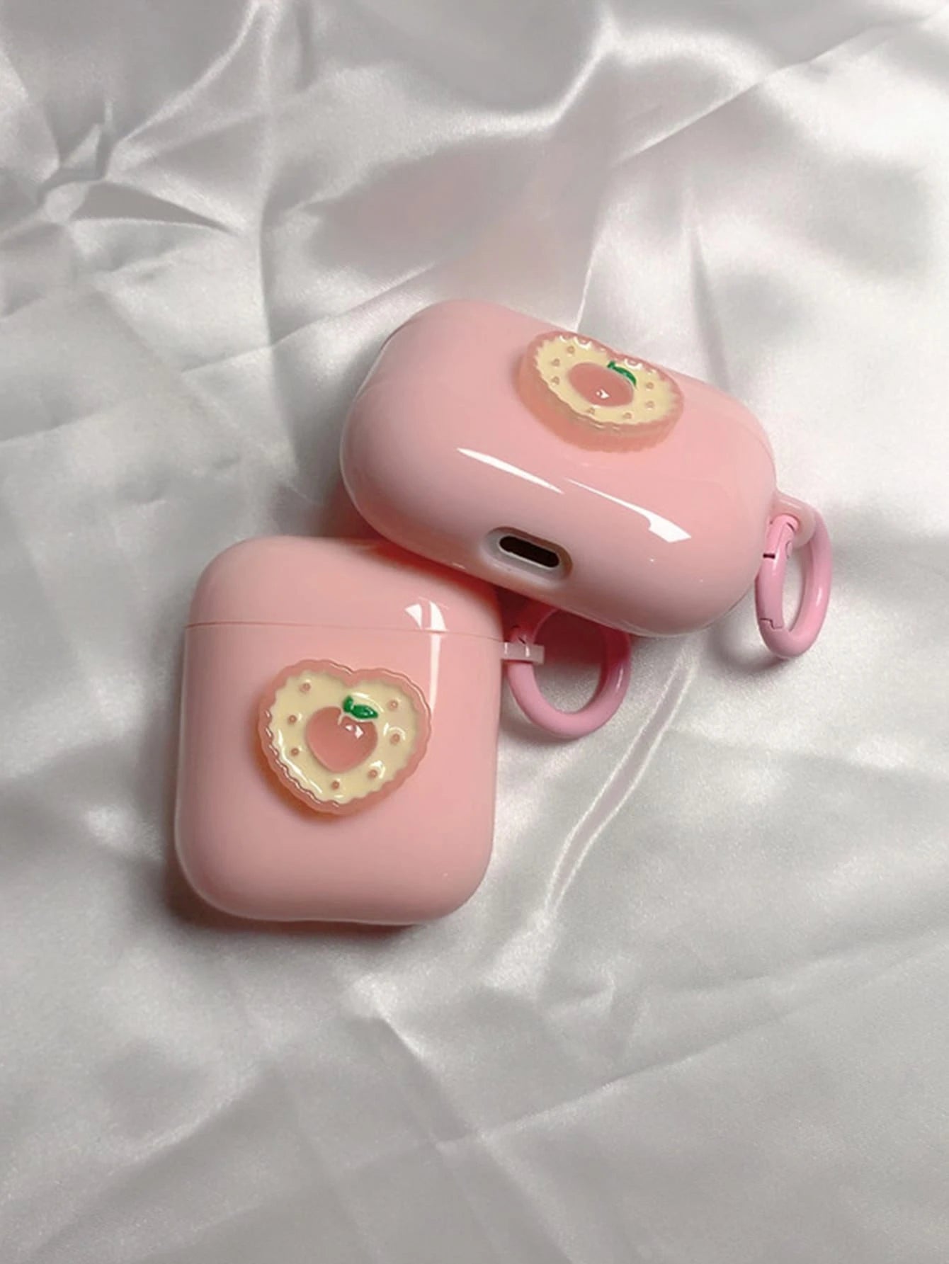 Light Pink Tulip Earphone Case