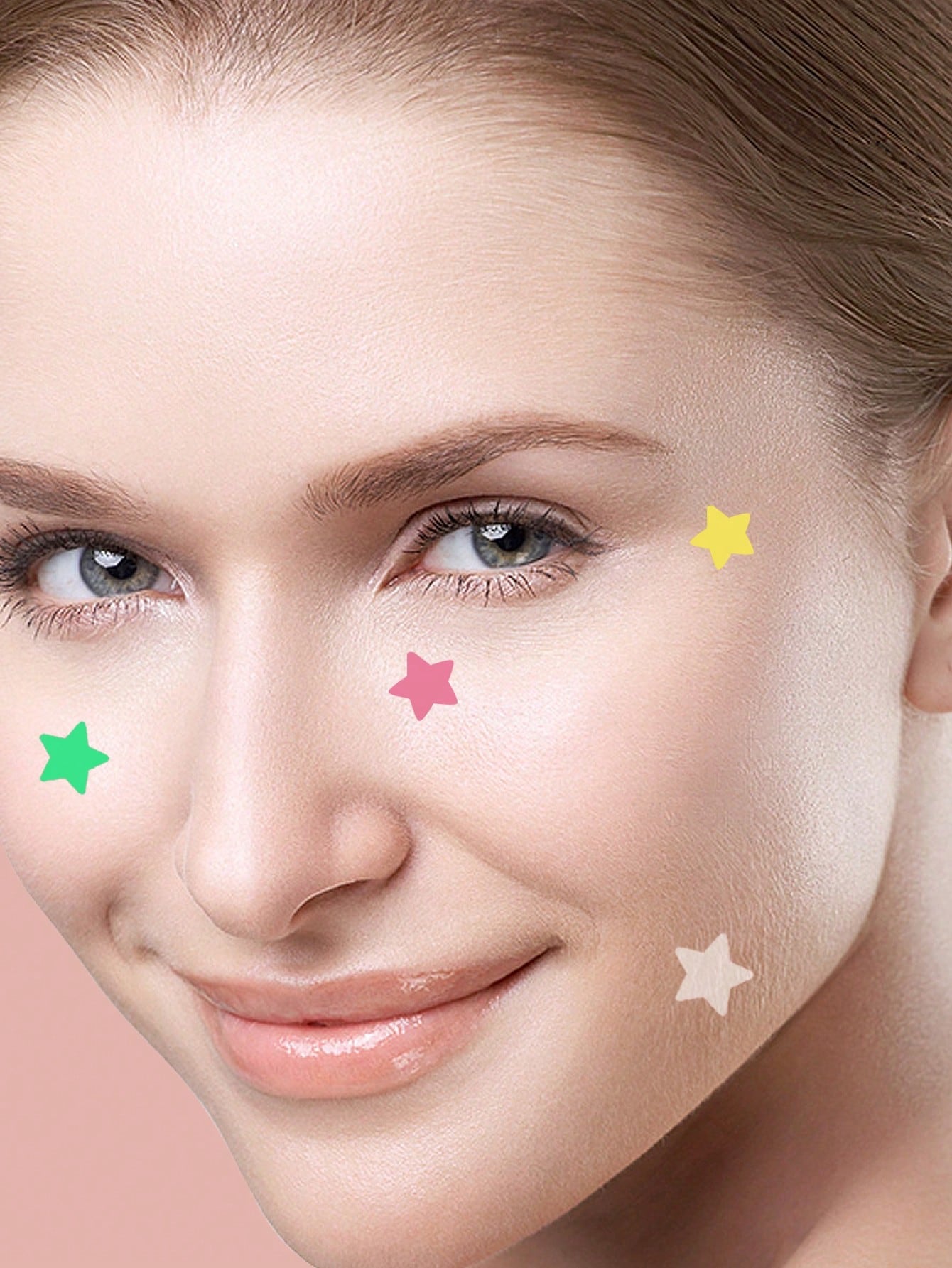 1440 Acne Patches (6 Colors), Facial Covering - No Fragrance, Neutral Adult Parabens