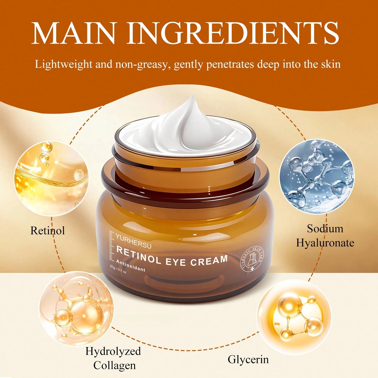 Retinol Eye Cream New Upgraded Version