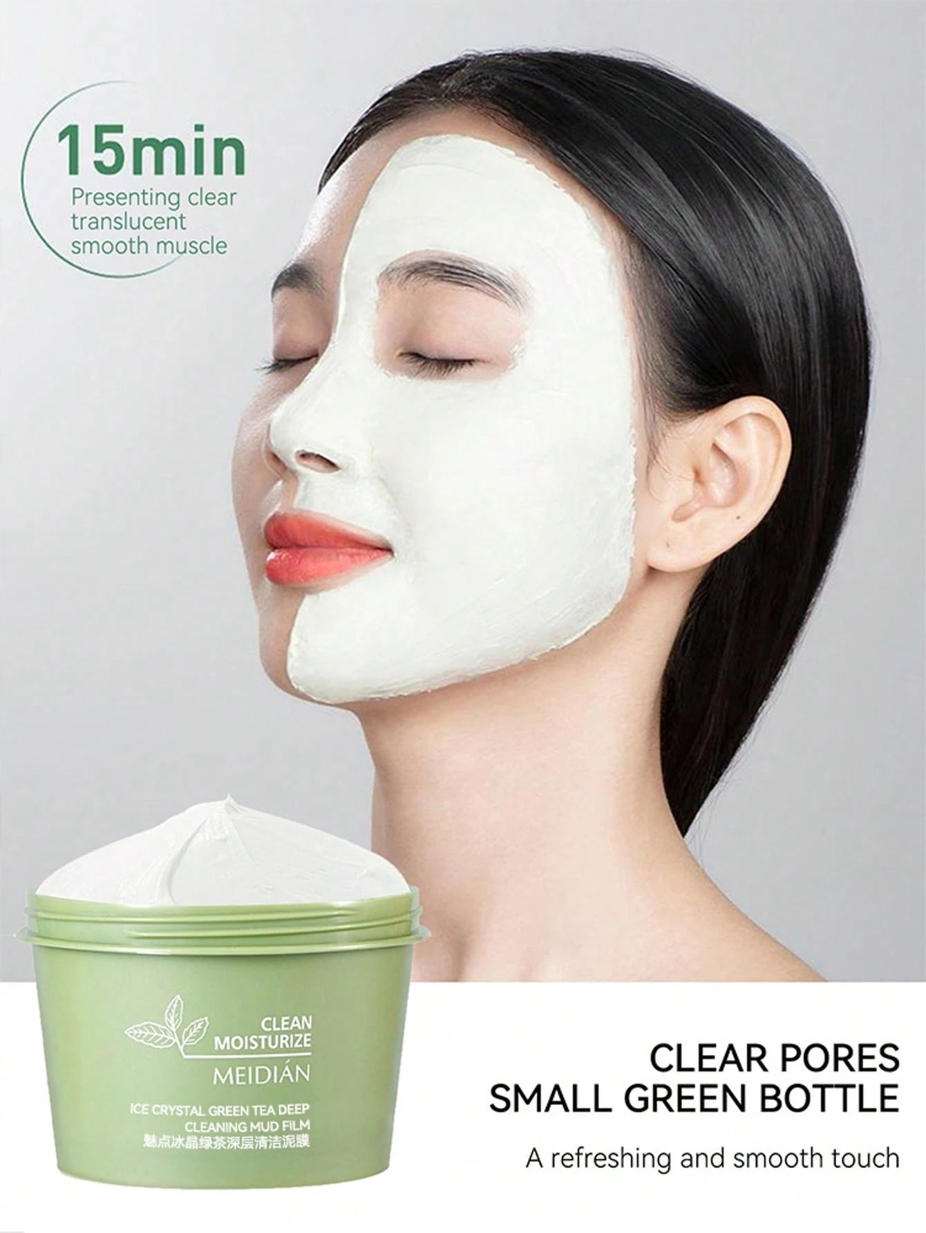 Deep Cleansing Mask, Pore Cleansing Face And Body Clay Mask