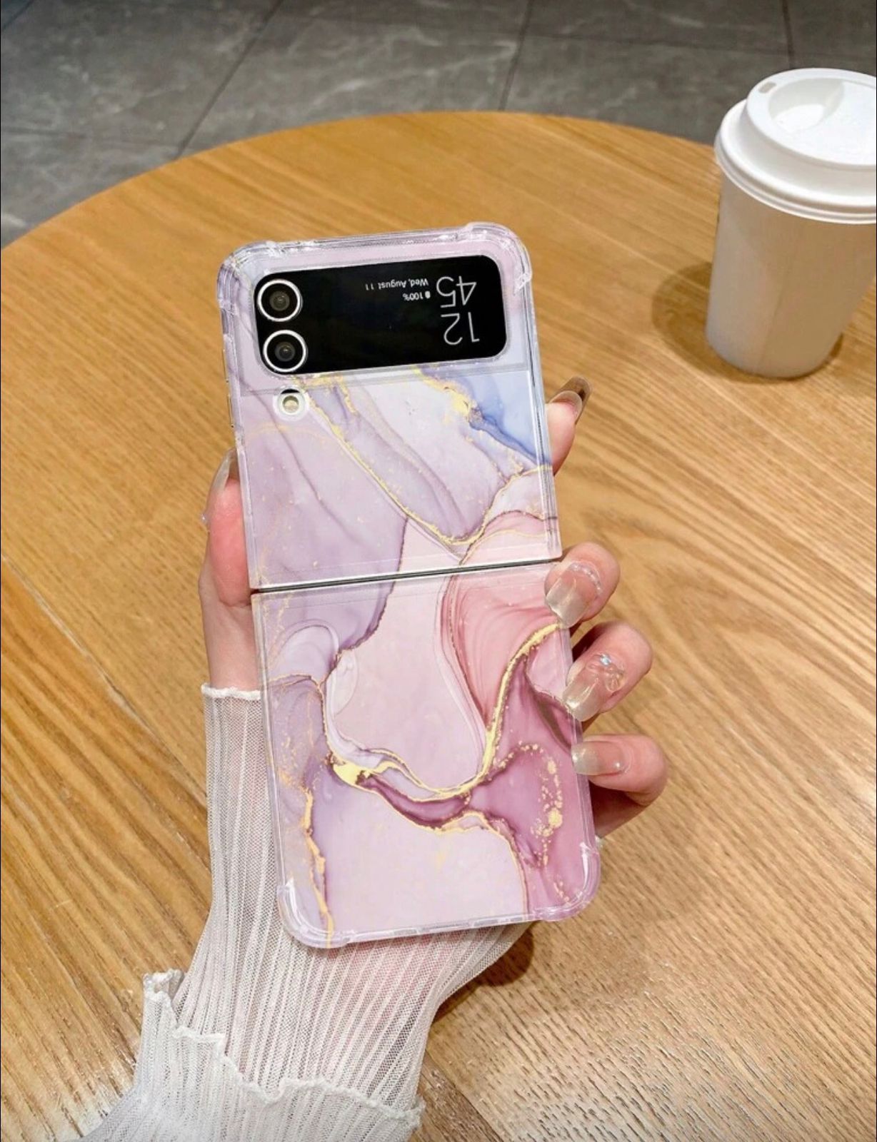 Luxury Marble Case for Samsung Galaxy Z Flip 6