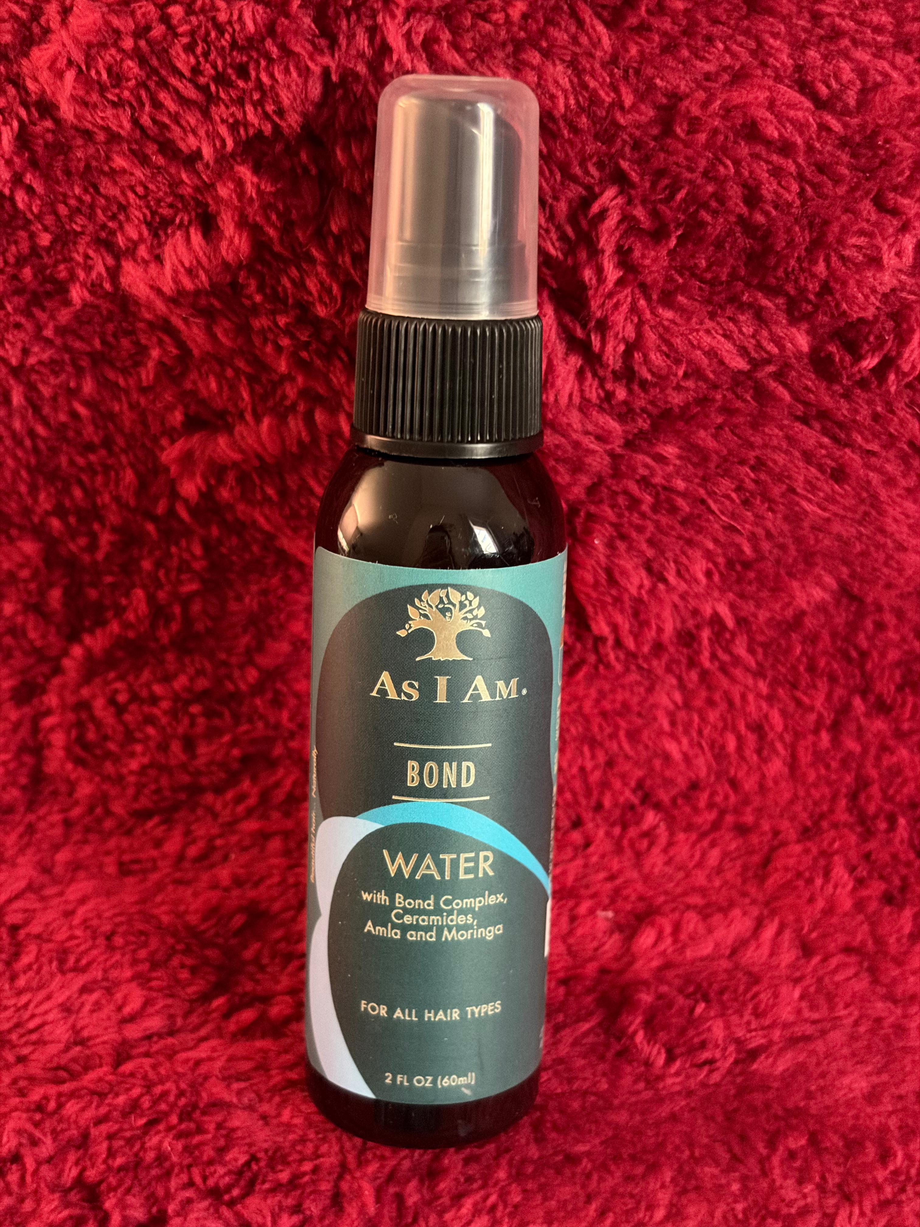 As I Am Bond Water - 2 oz - with Moringa, Amla & Ceramides - Hair Repair Treatment For Damaged Hairs