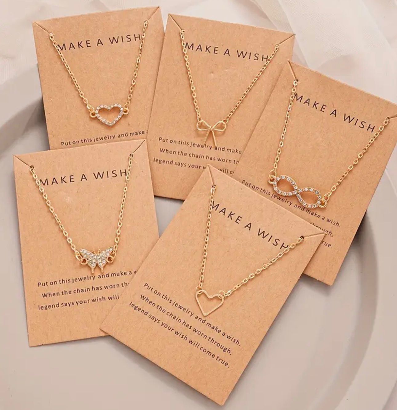 5 Pcs Set Pendant Necklaces for Women