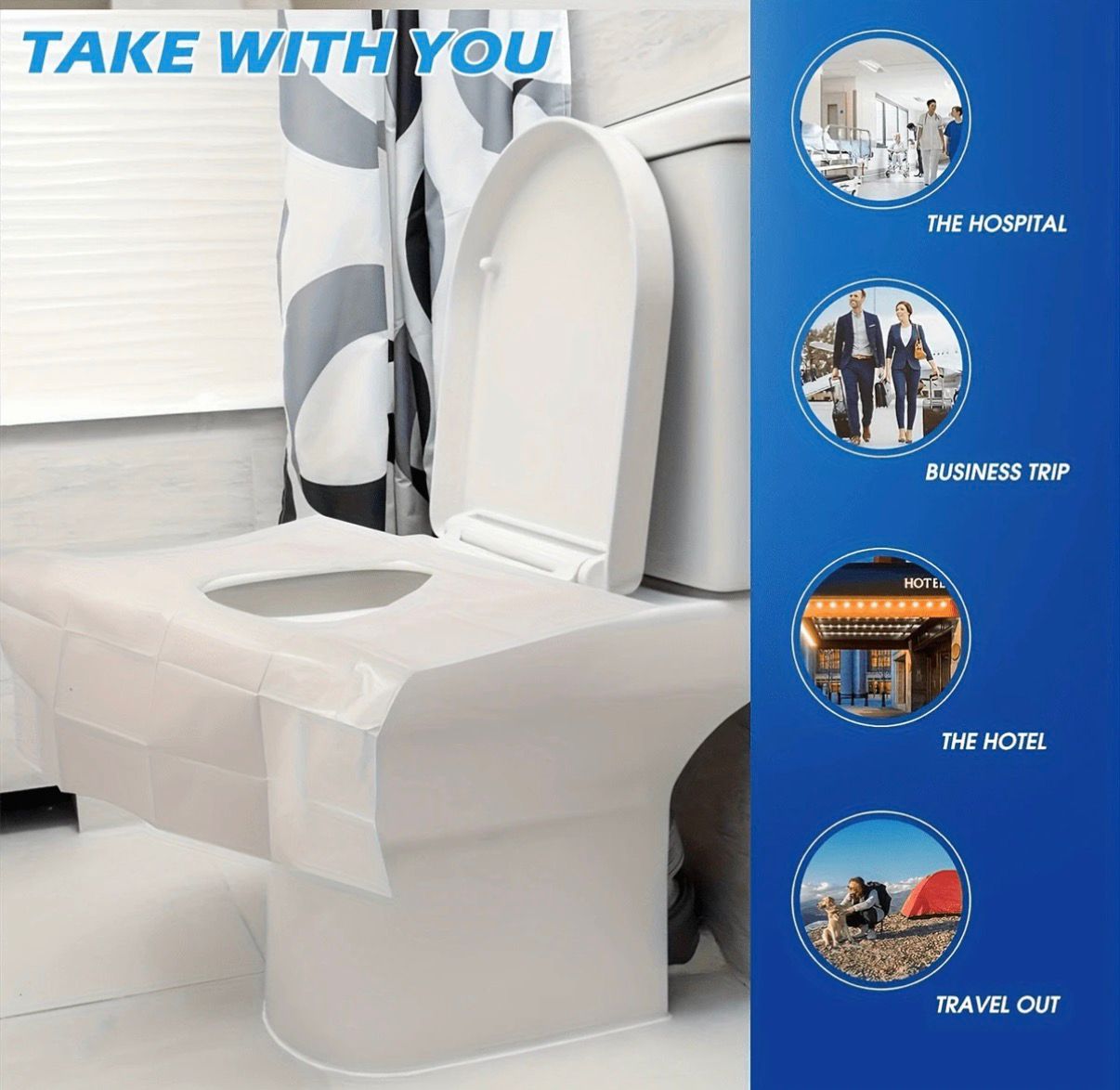 Disposable Travel Toilet Seat Covers
