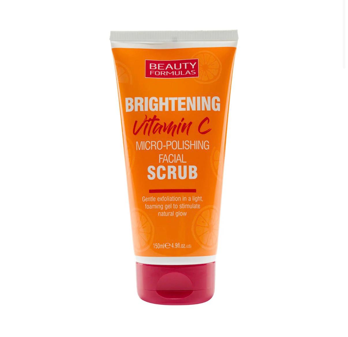 Beauty Formulas - Brightening Vitamin C Facial Scrub - 150ml