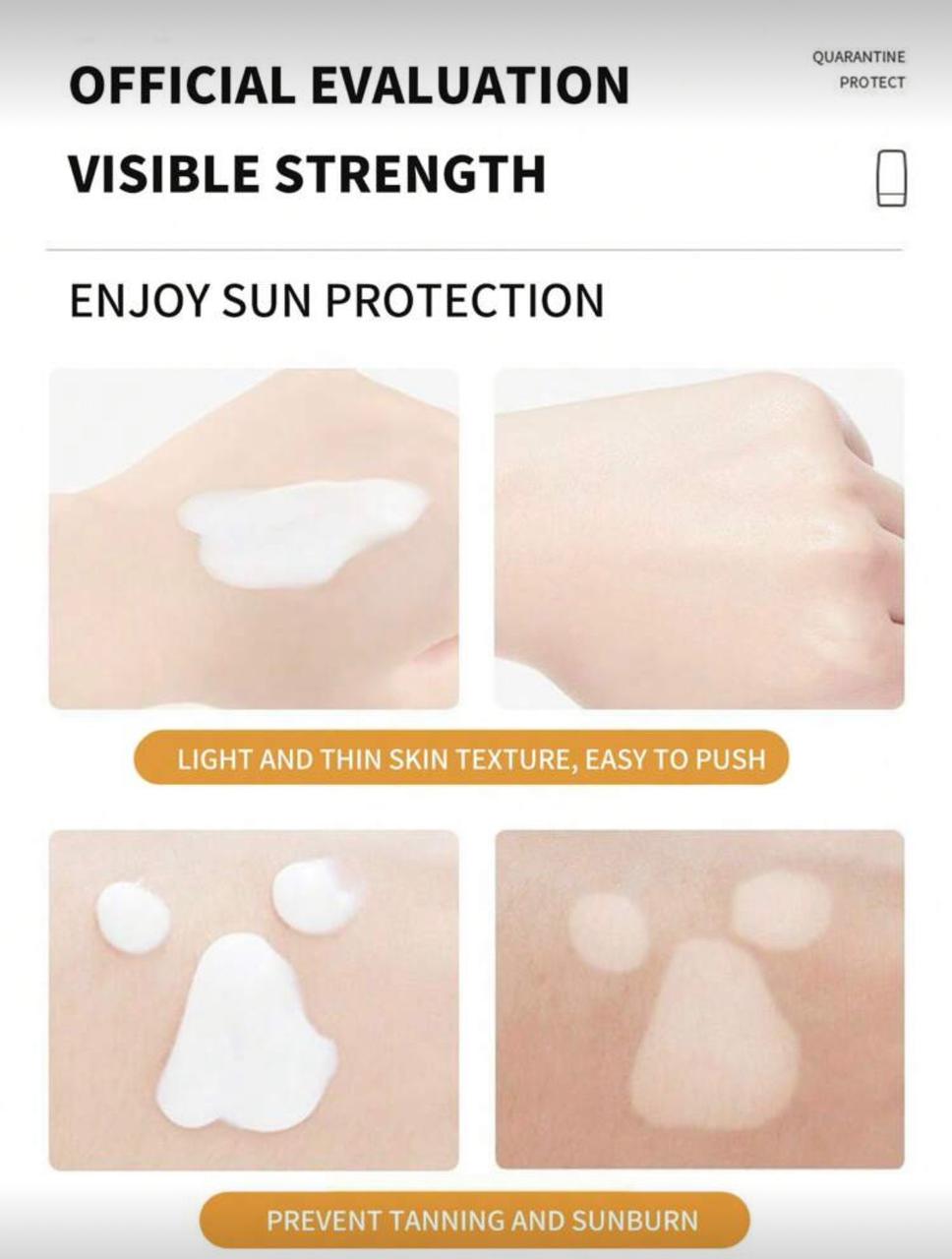 3-In-1 Moisturizing Sunscreen Lotion, Oil-Free, Brightening, UV Protection