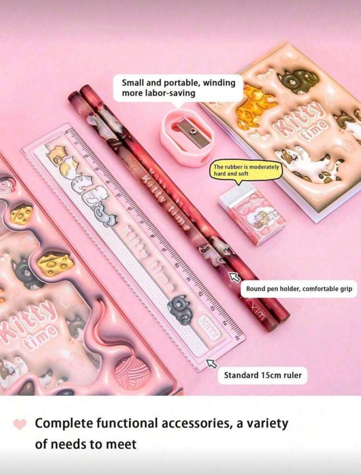 Cartoon Stationery Set