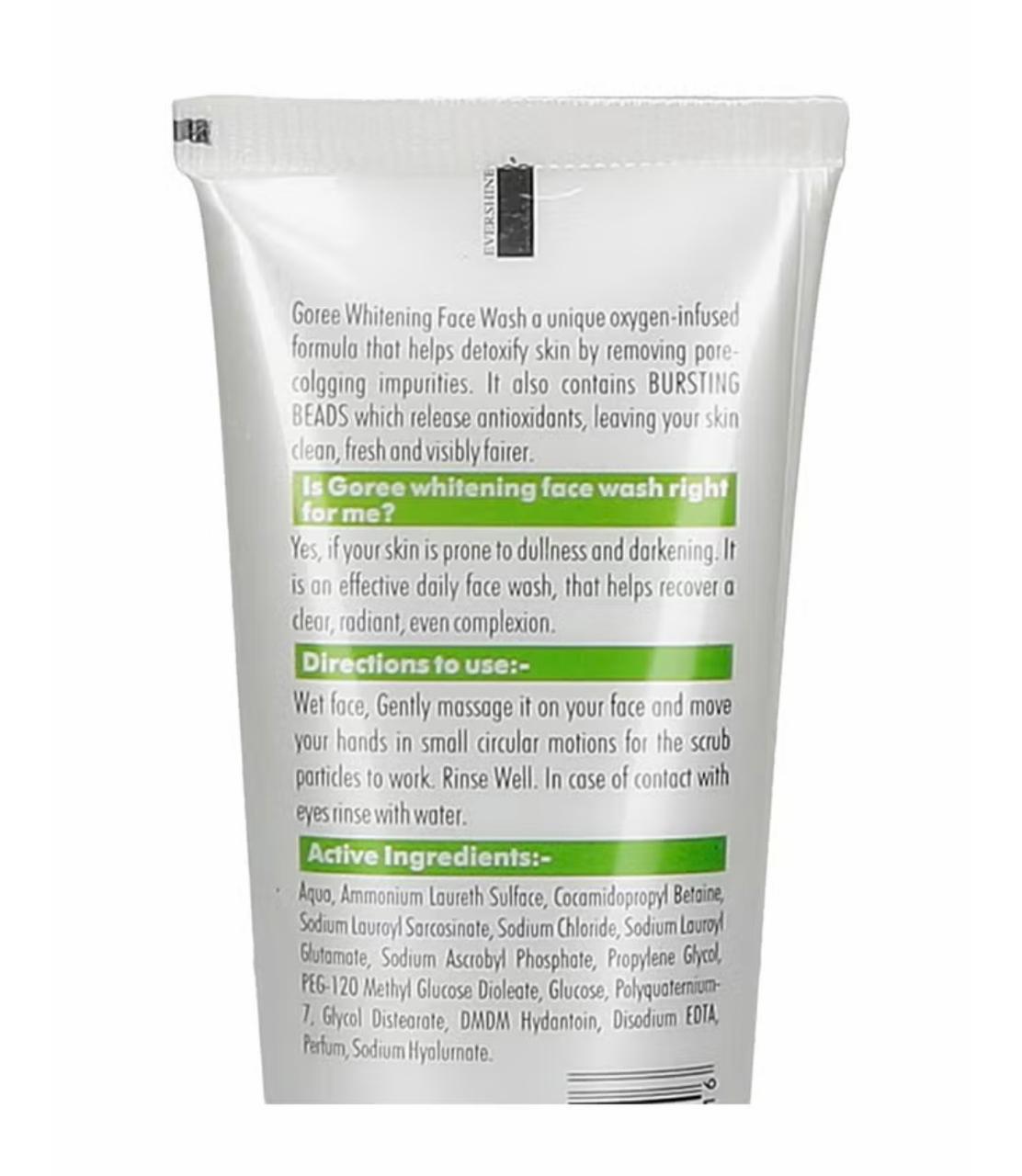 Whitening Face Wash With Aloe Vera