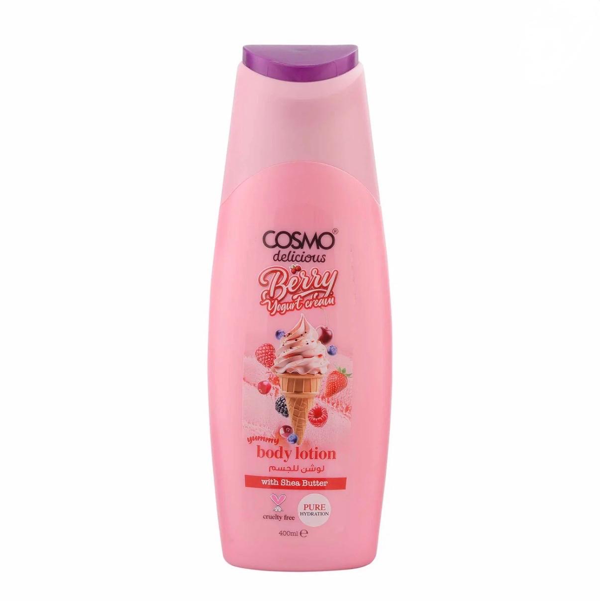 Cosmo Delicious "Berry Yogurt Cream" Shower Set of 3