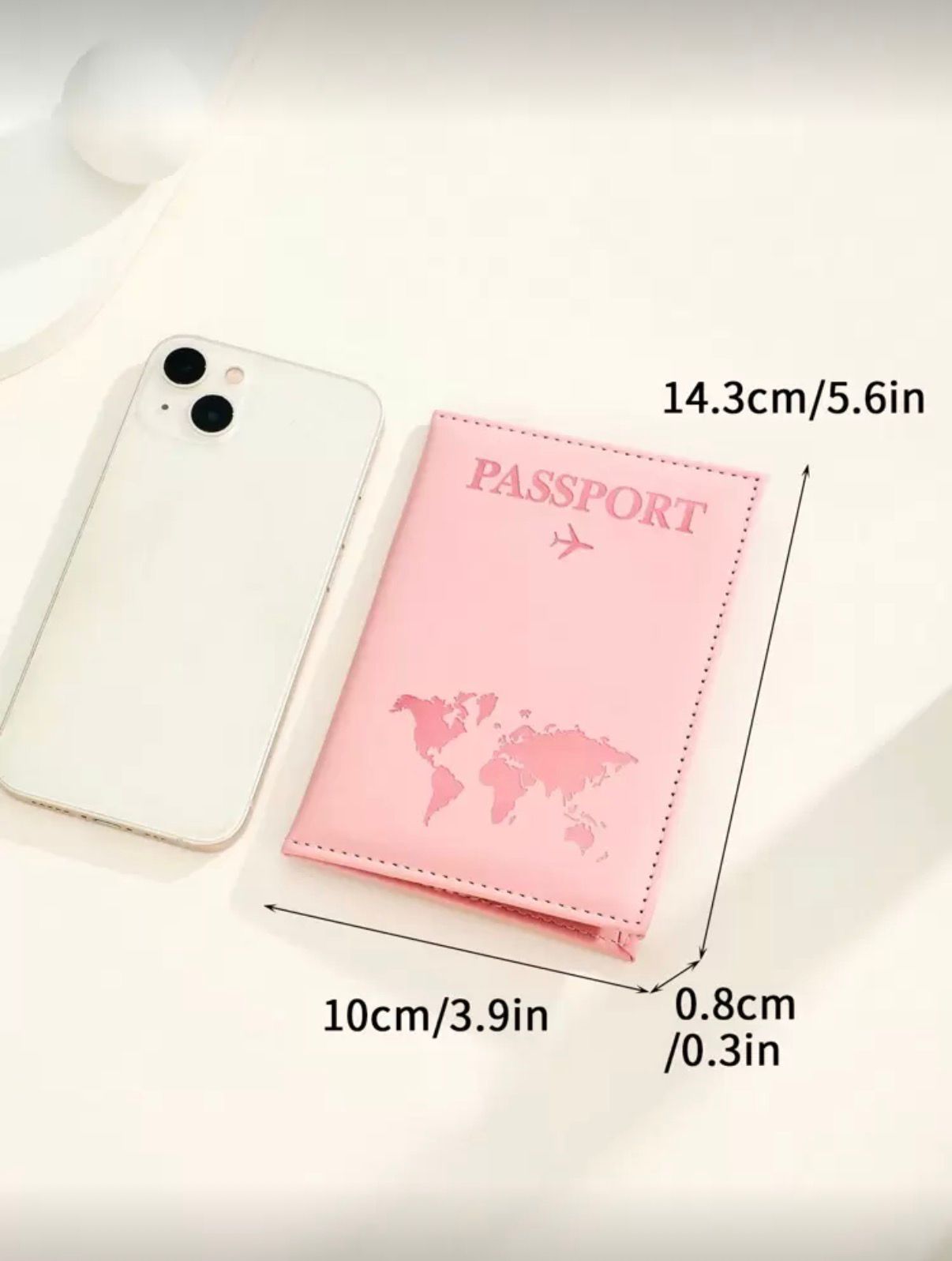Passport holder Matte Finish Pu Material