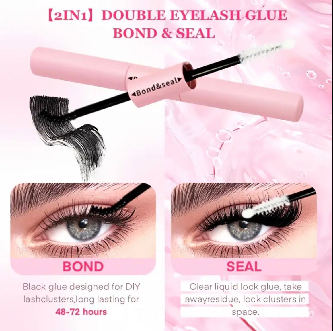 200 pcs DIY Eyelash Extension Kit Featuring Individual Lashes Clusters