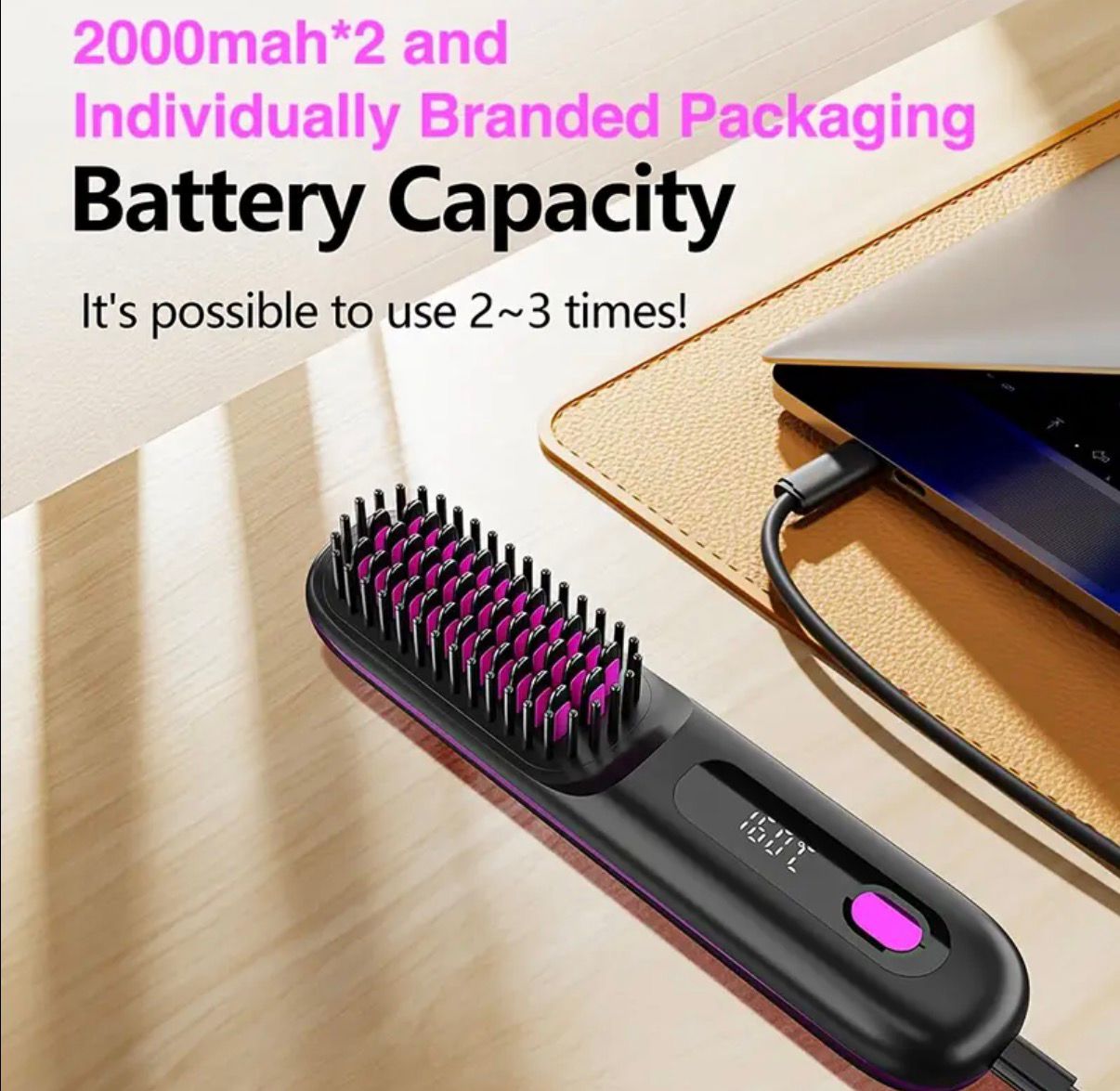 Hair Straightener Brush