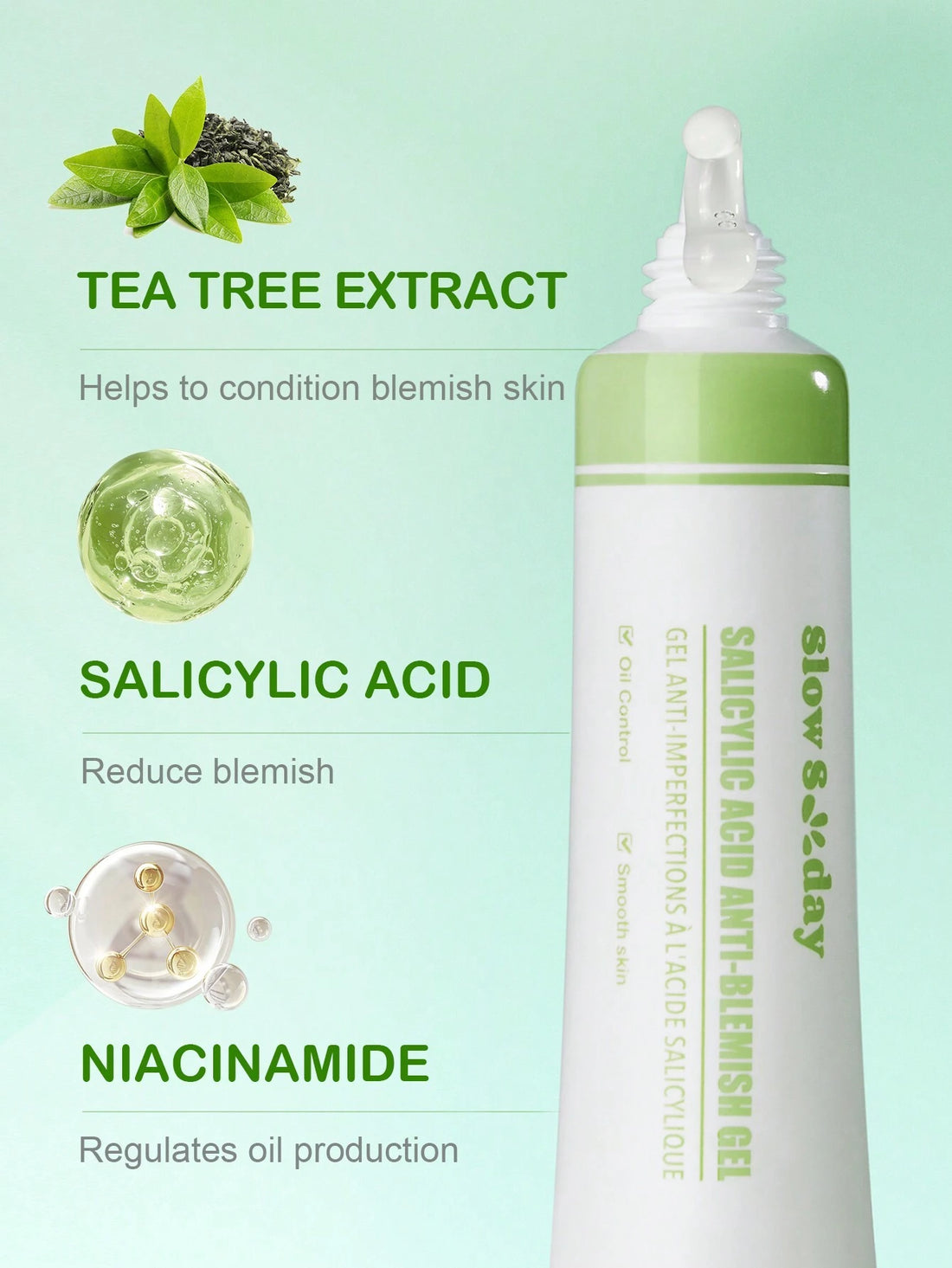 Slow Sunday Salicylic Acid Anti-Blemish Gel