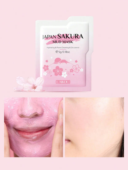 LAIKOU 7Pcs Nourishing LAIKOU Japan Sakura Skincare Set