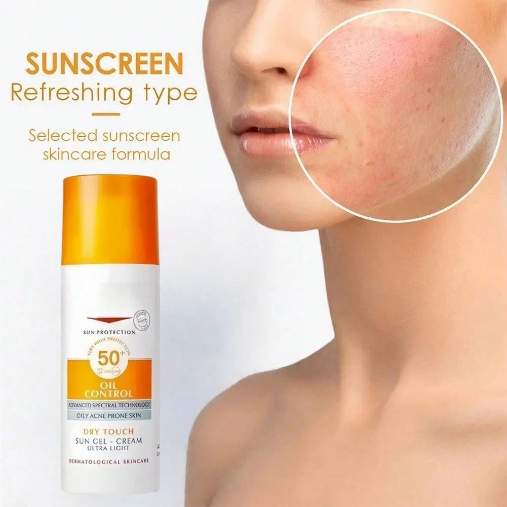 Moisturizing Sunscreen Lotion, Oil-Free, Brightening, UV Protection