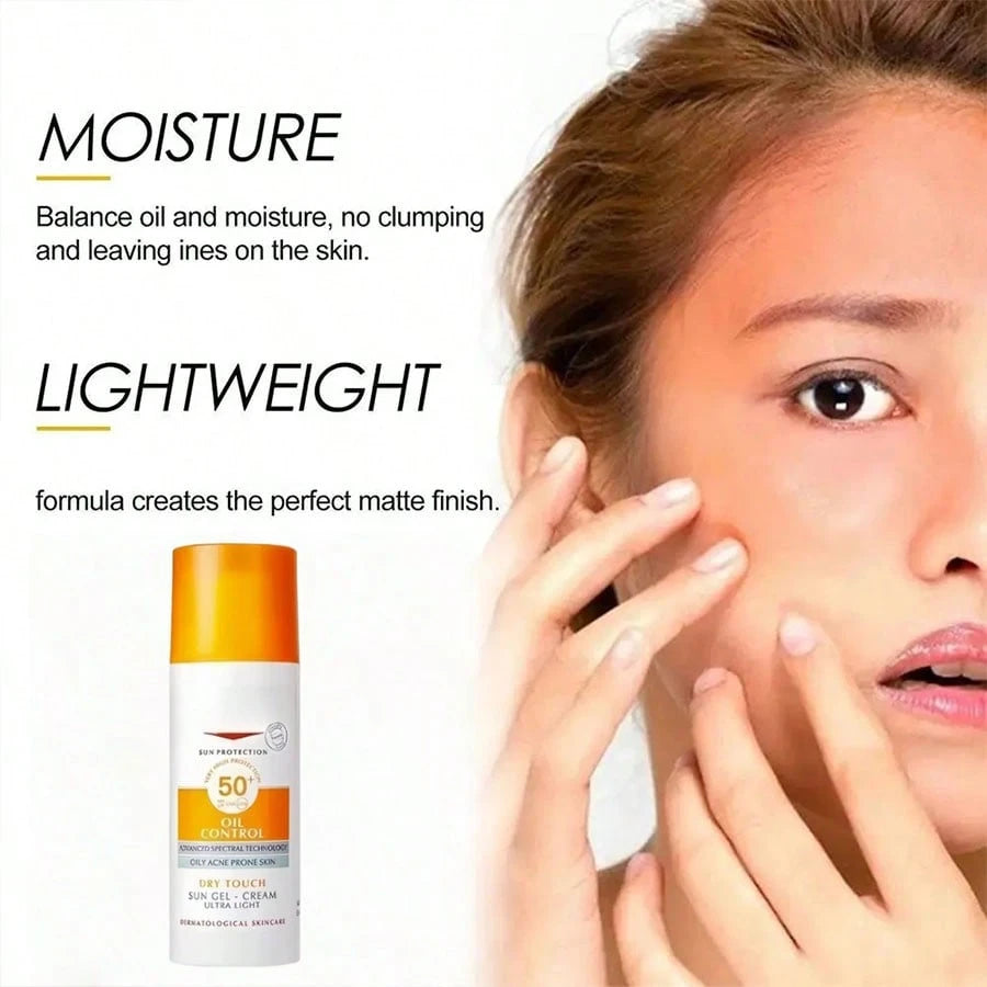 Moisturizing Sunscreen Lotion, Oil-Free, Brightening, UV Protection