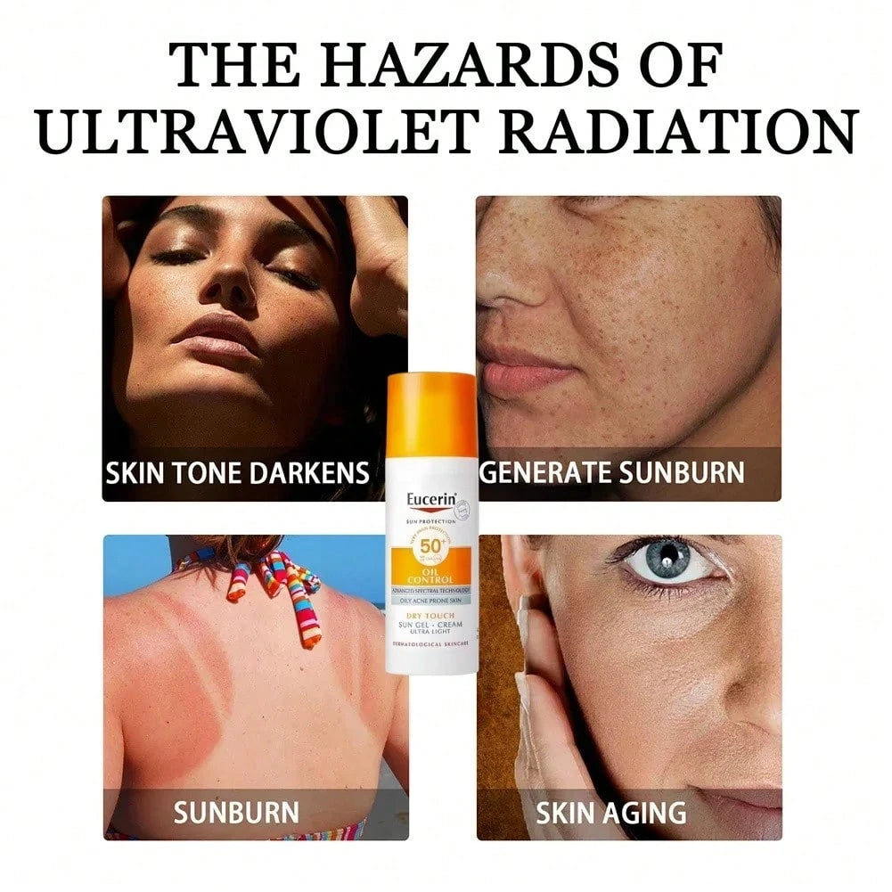 Moisturizing Sunscreen Lotion, Oil-Free, Brightening, UV Protection