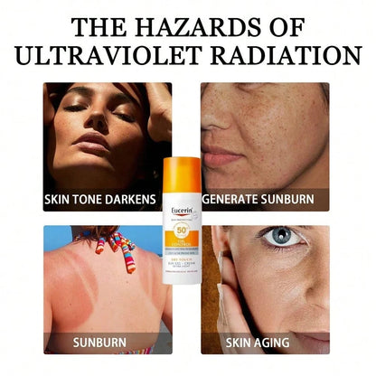 Moisturizing Sunscreen Lotion, Oil-Free, Brightening, UV Protection
