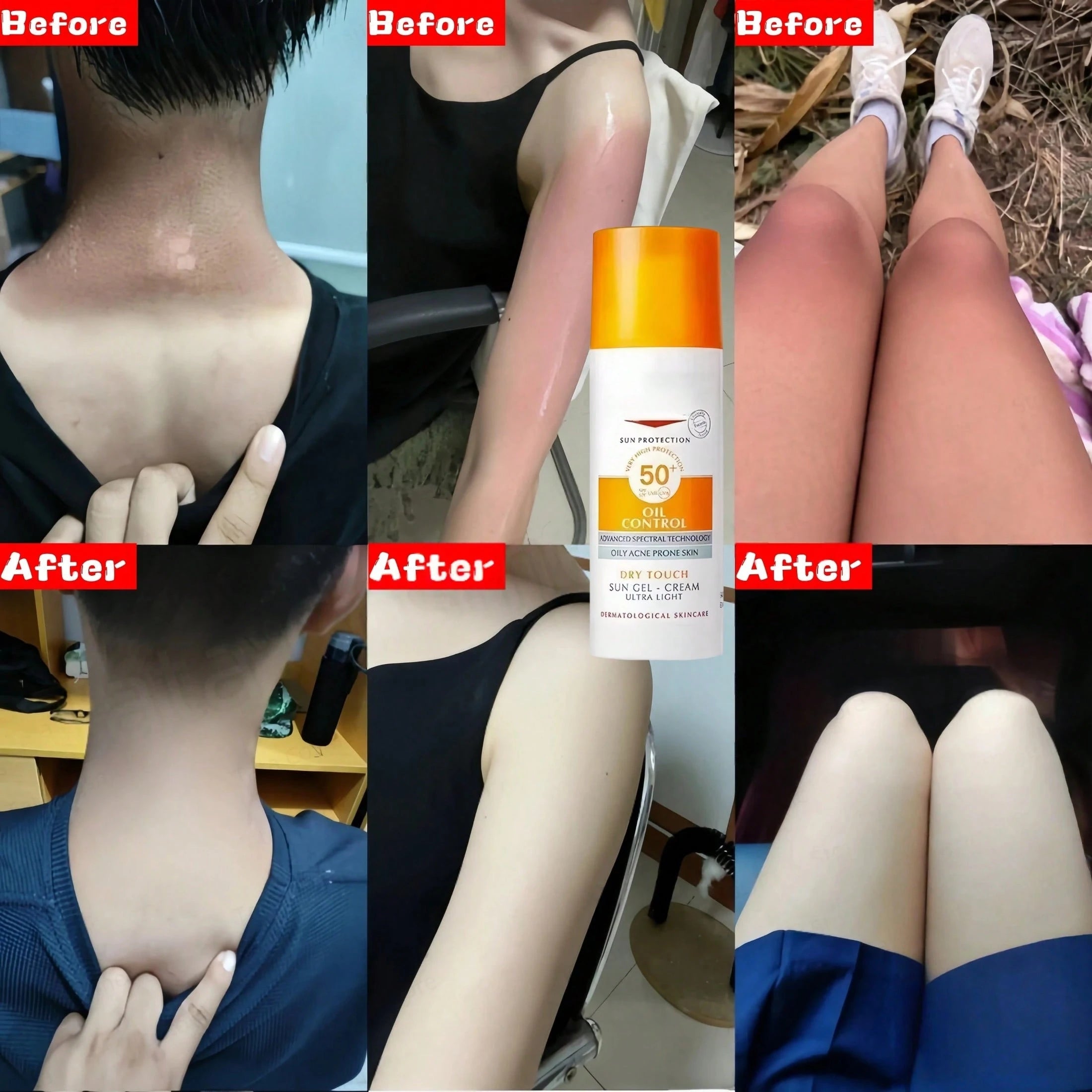 Moisturizing Sunscreen Lotion, Oil-Free, Brightening, UV Protection