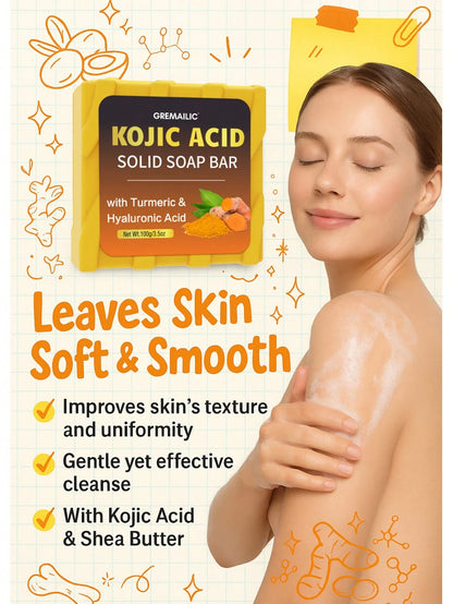 Turmeric Lemon Kojic Acid Soap 100g