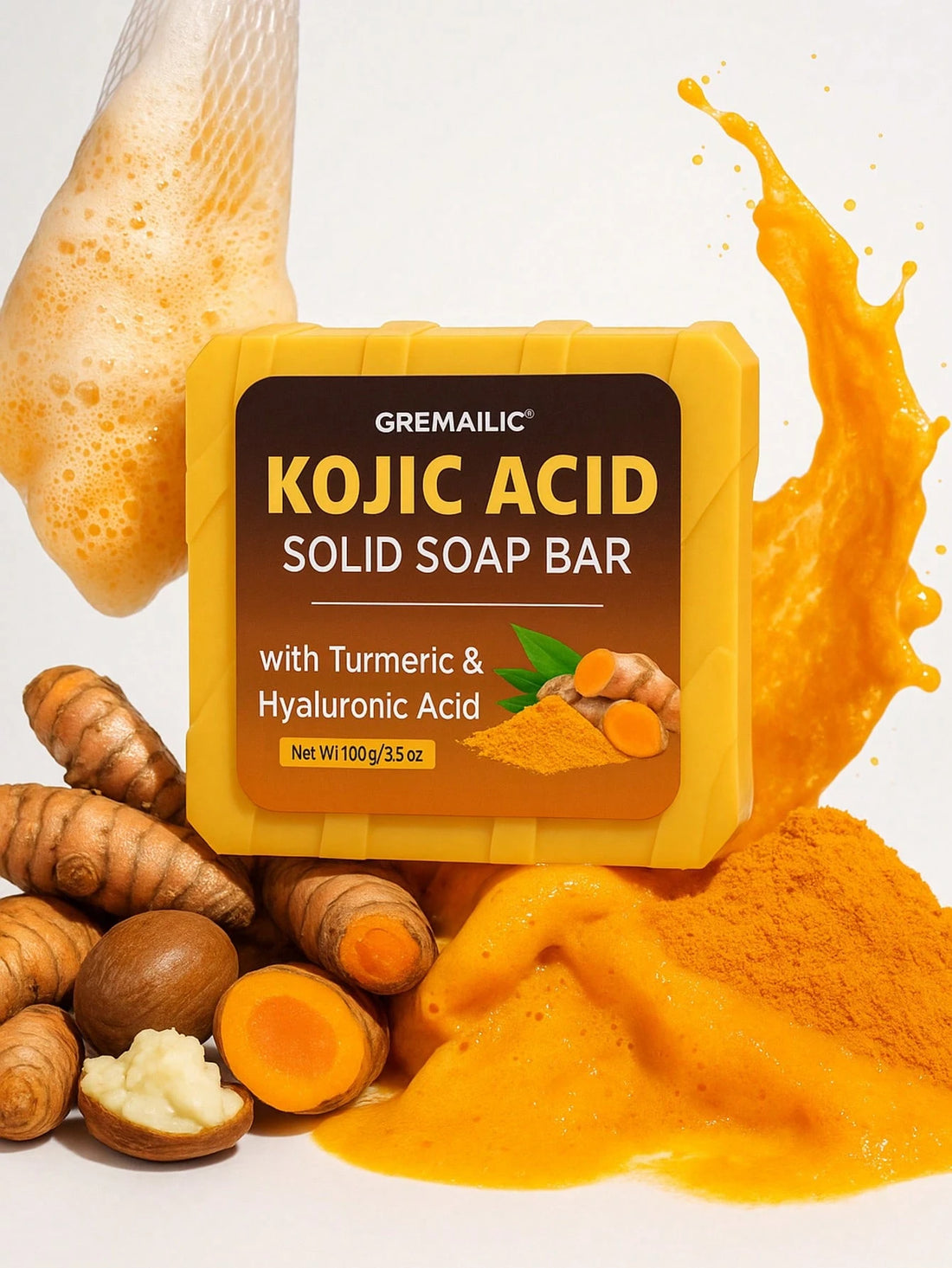 Turmeric Lemon Kojic Acid Soap 100g