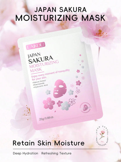 LAIKOU 7Pcs Nourishing LAIKOU Japan Sakura Skincare Set
