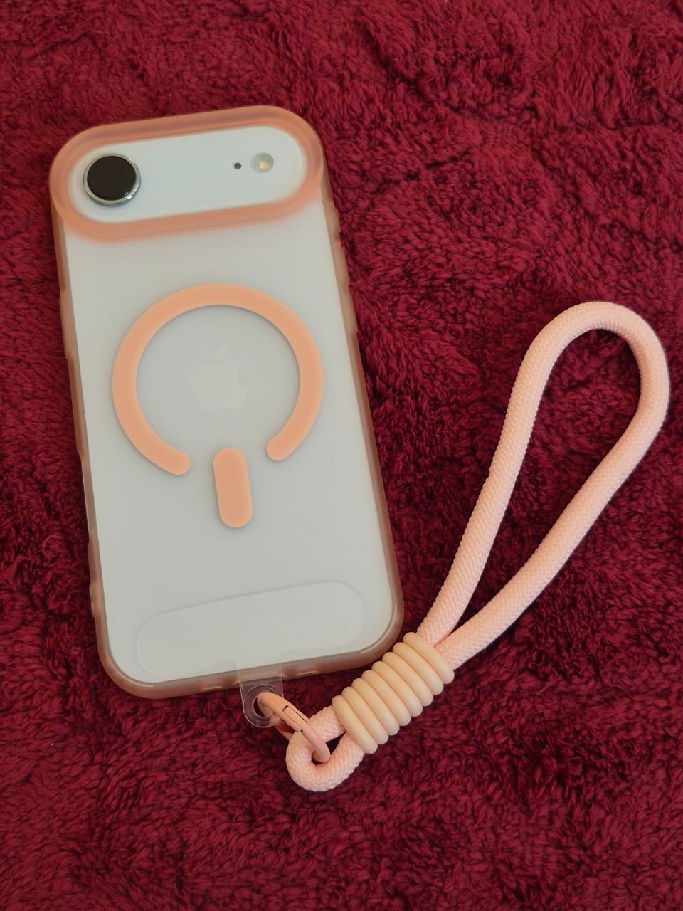 Iphone 17 Air High-Quality Semi-Transparent Matte Magnetic Phone Case