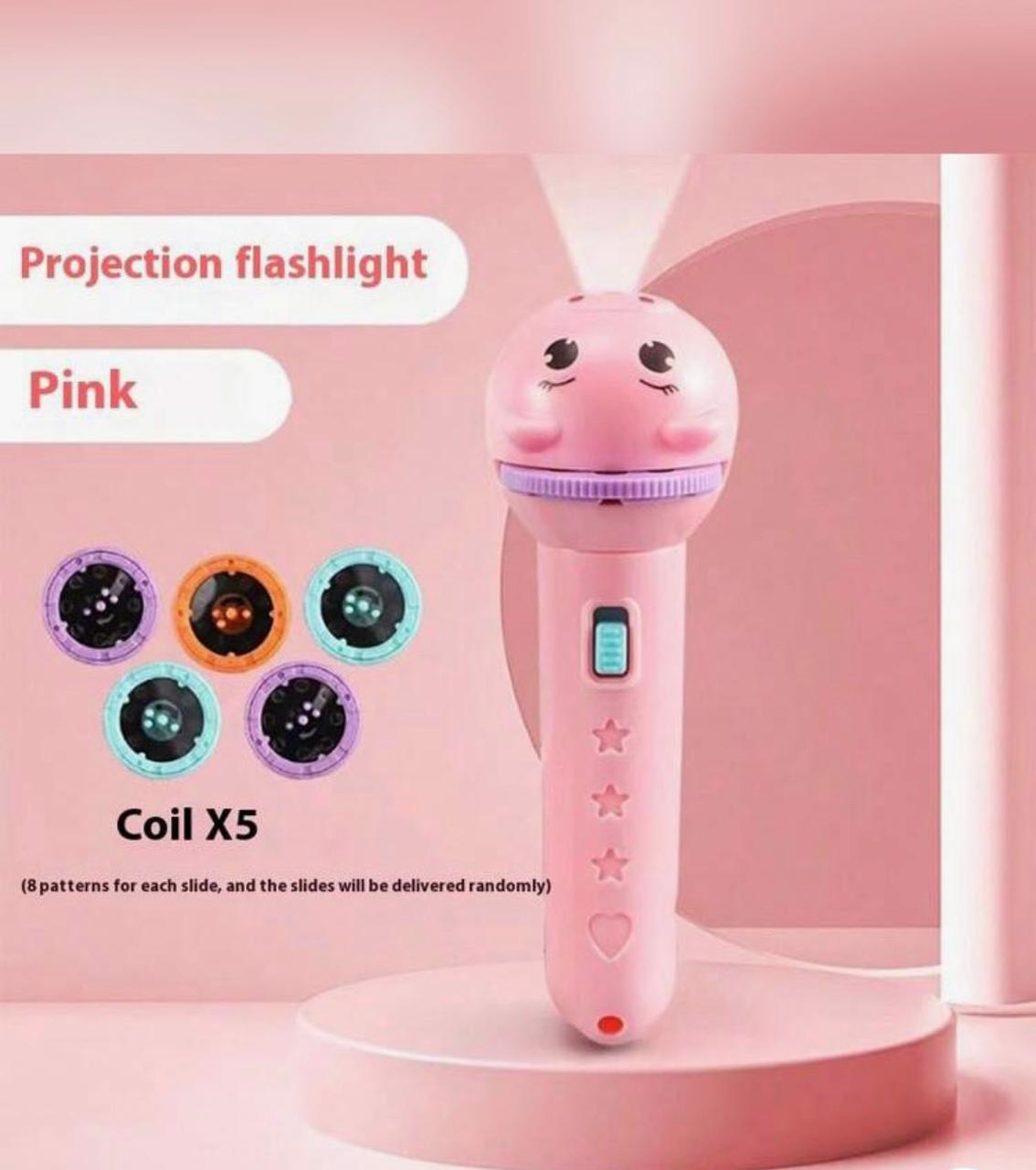 Cute Cartoon Projection Flashlight Toy