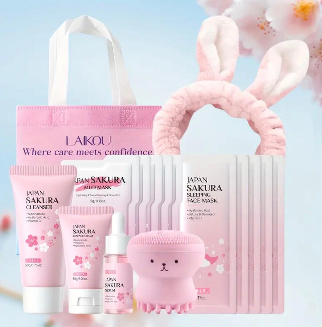LAIKOU Sakura Skincare Set