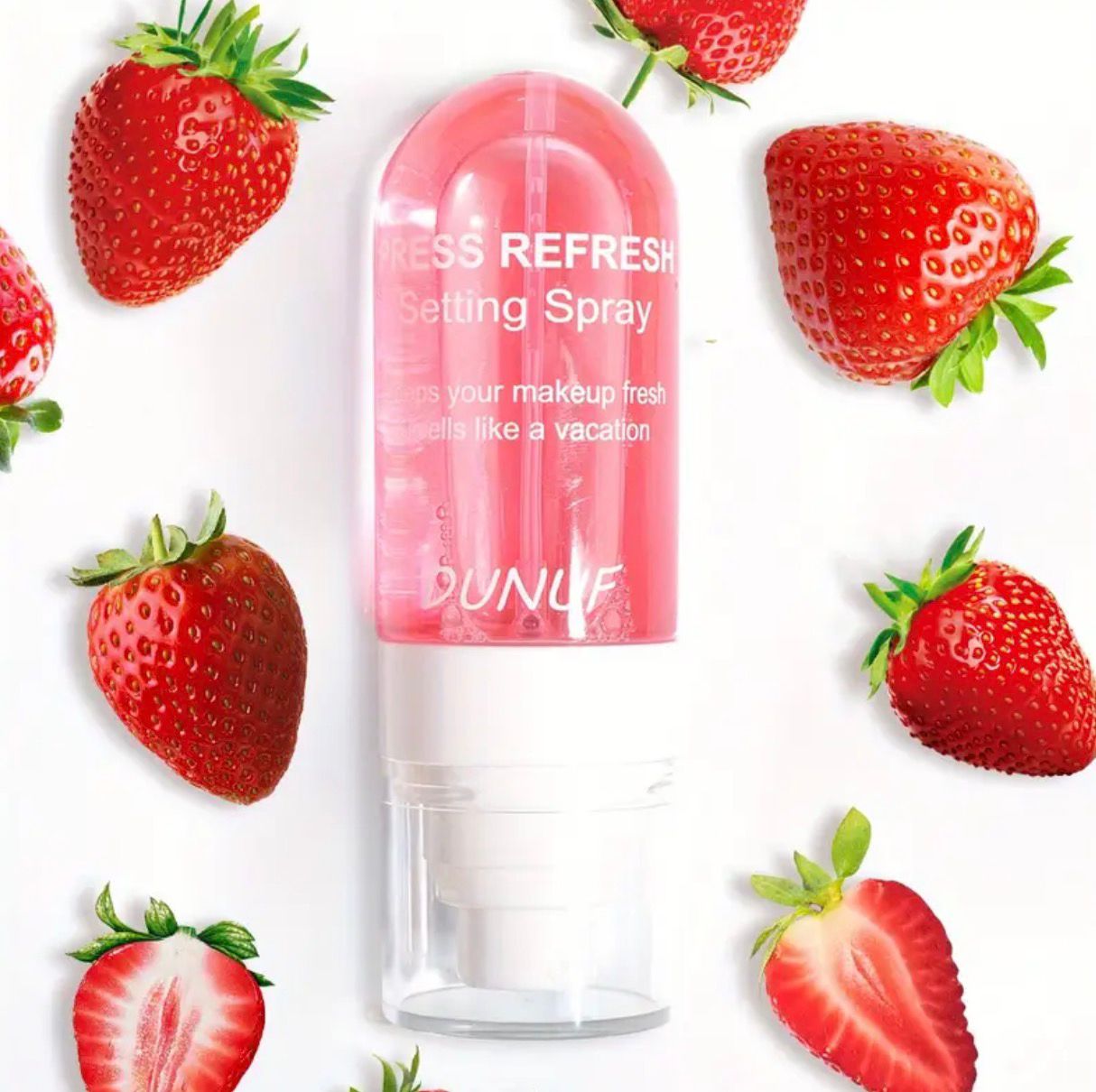 DUNUF PRESS REFRESH Setting Spray – Hydrating Makeup Lock &amp; Refresh.