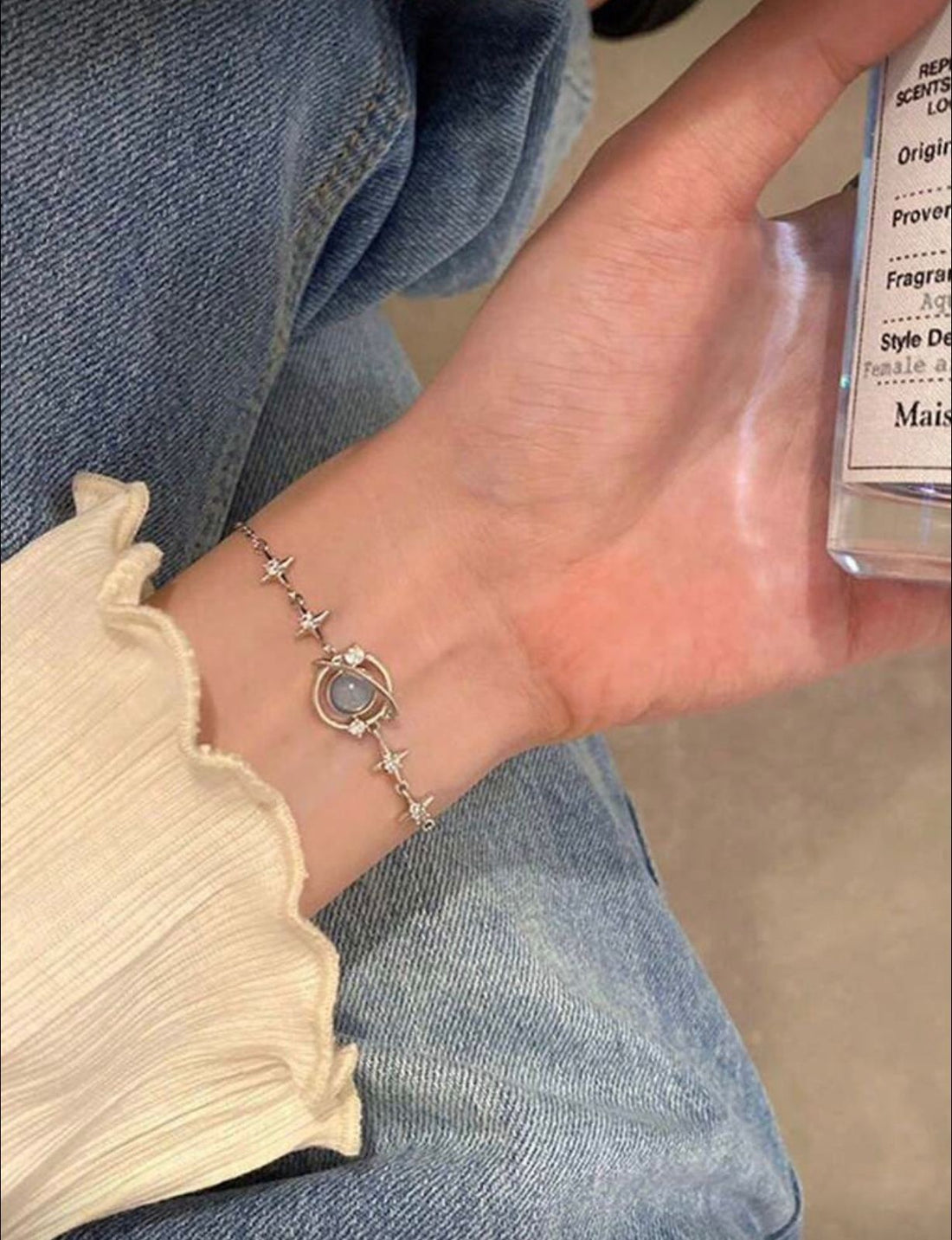 Galaxy Blue Planet Bracelet