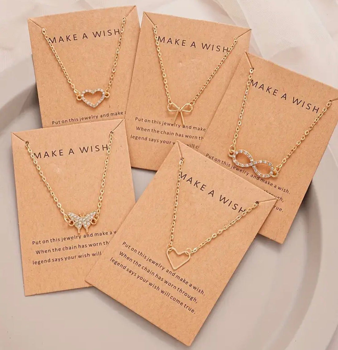 5 Pcs Set Pendant Necklaces for Women