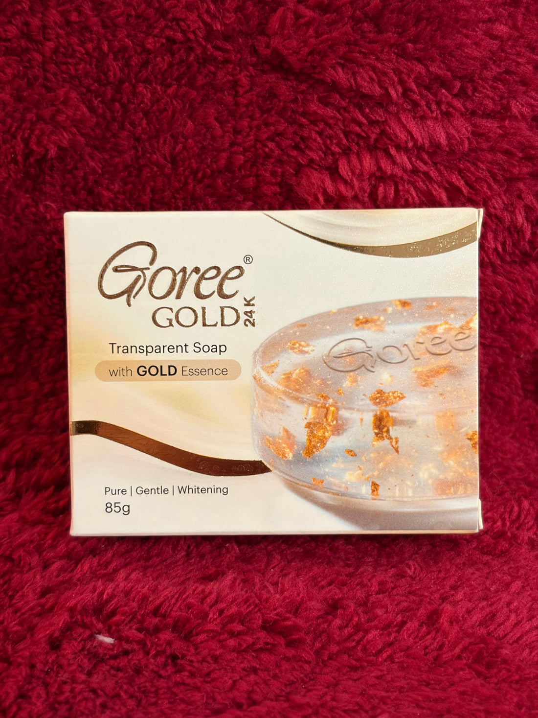 Transparent Soap With Gold Essence