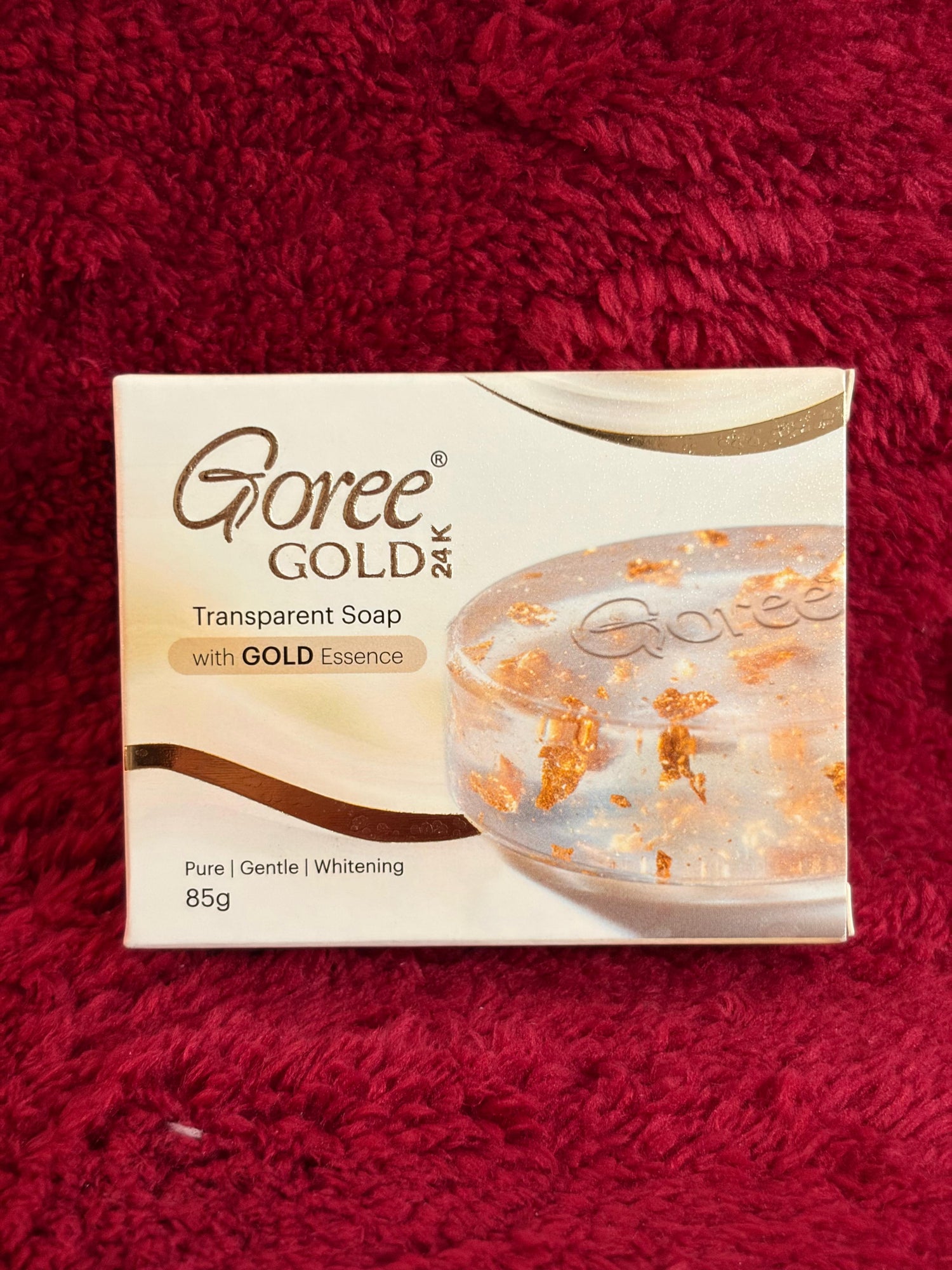 Transparent Soap With Gold Essence