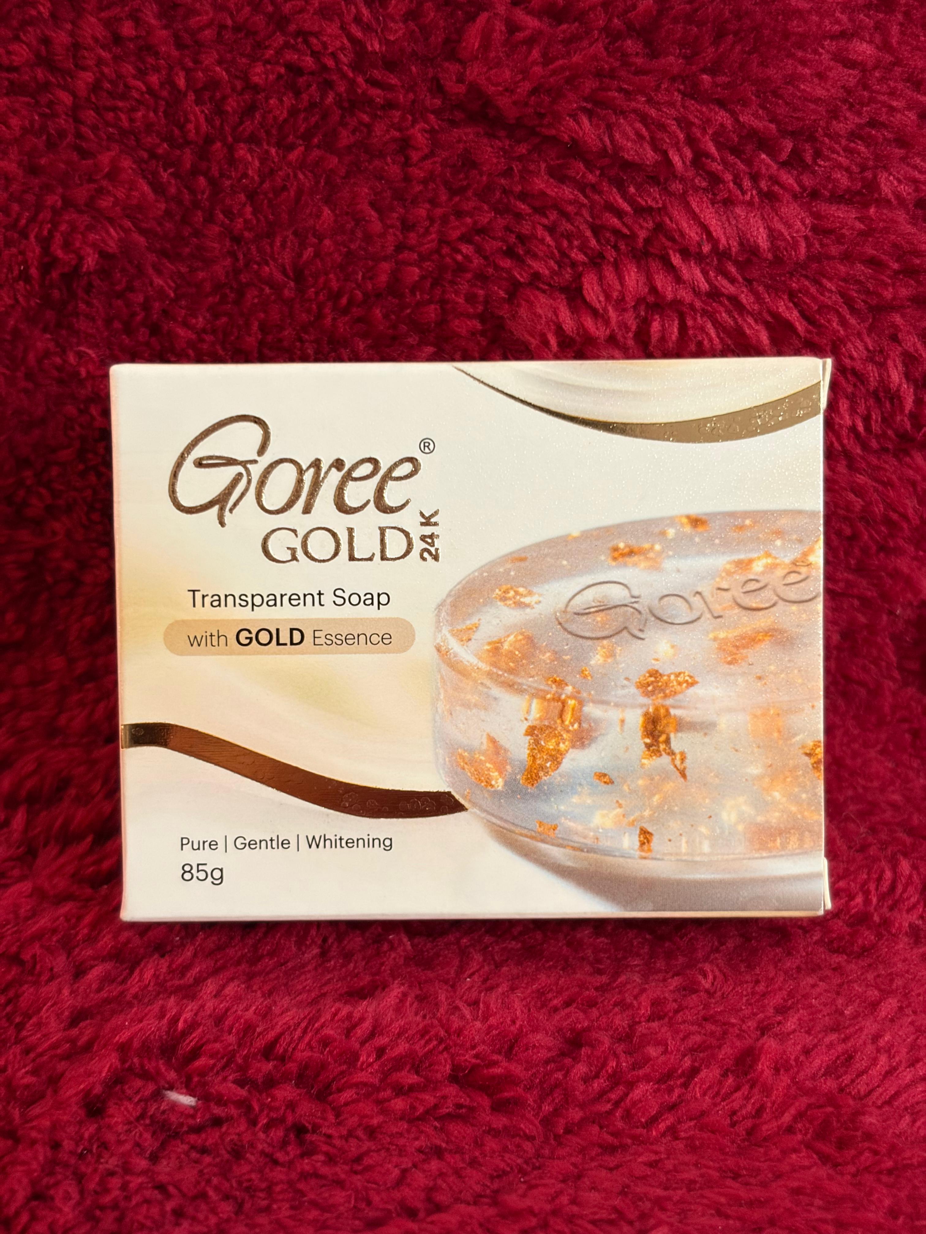 Transparent Soap With Gold Essence