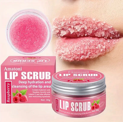 Pink Lip Scrub – Exfoliate, Brighten &amp; Fade Lip Lines.