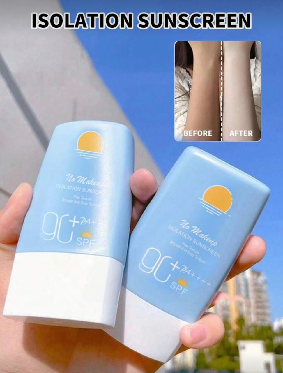 3-In-1 Moisturizing Sunscreen Lotion, Oil-Free, Brightening, UV Protection
