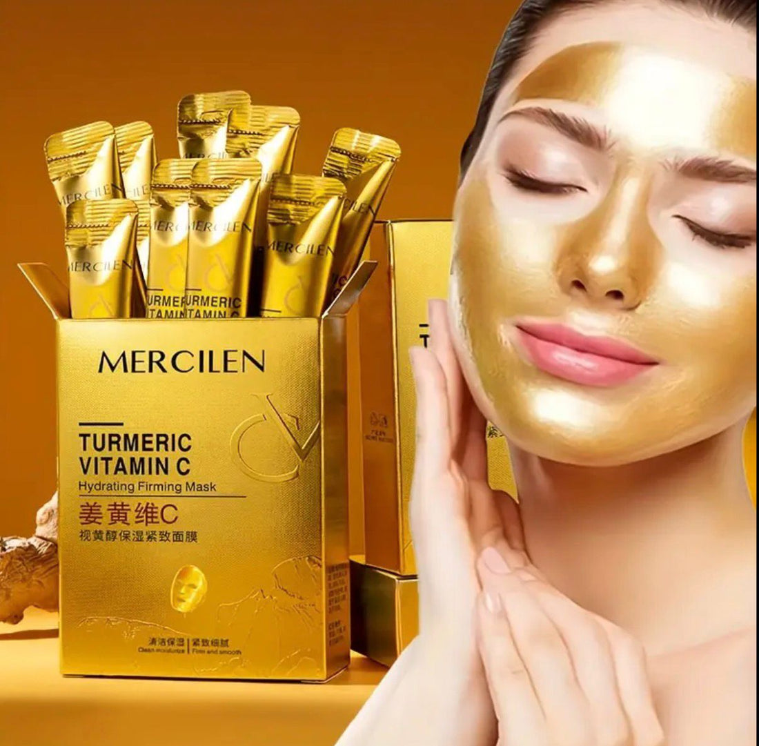 Turmeric Vitamin C retinol Moisturizing and firming Mask