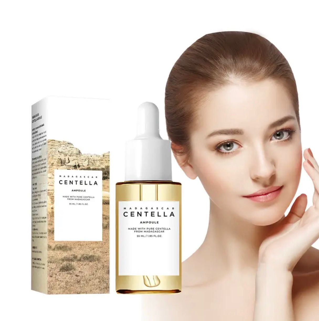 Centella Ampoule-soothing &amp; hydrating Serum for Sensitive, Acne-Prone Skin.