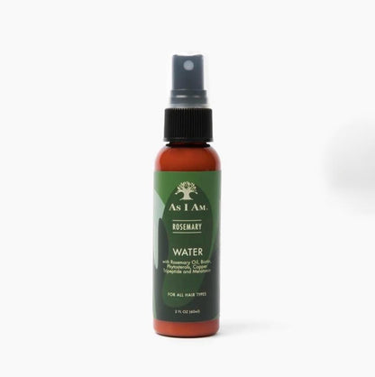 As I Am Rosemary Water - 2 Fluid ounce - with Biotin &amp; Saw Palmetto