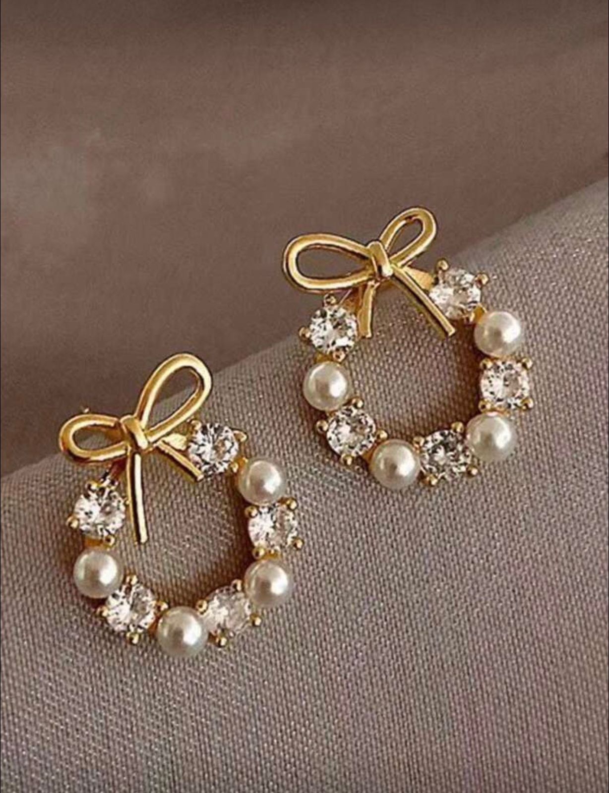 Chic Bow Stud Earrings
