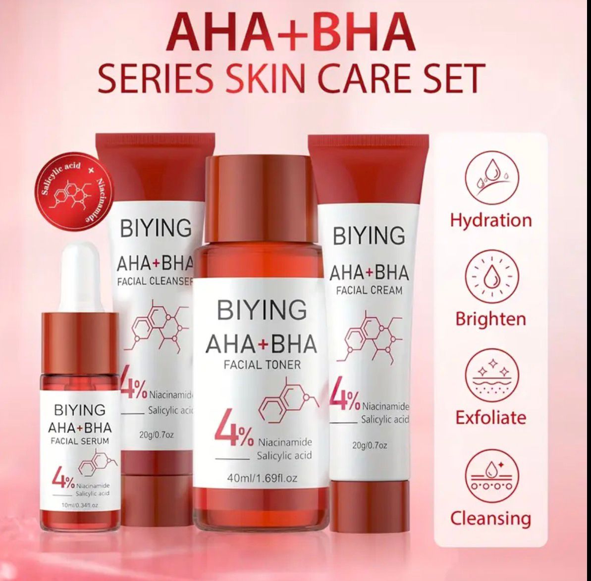AHA+BHA Series Skin Care Set