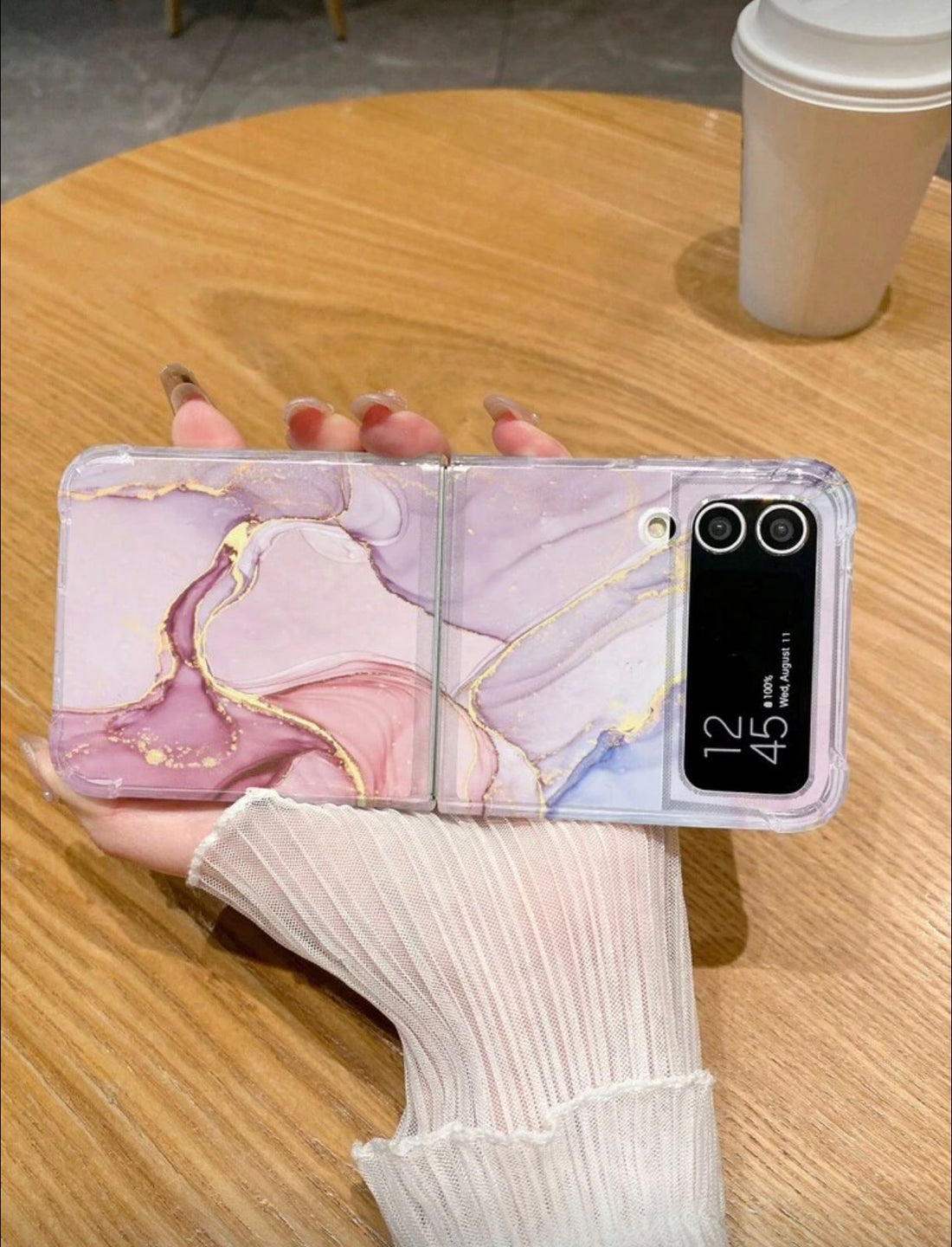 Luxury Marble Case for Samsung Galaxy Z Flip 6