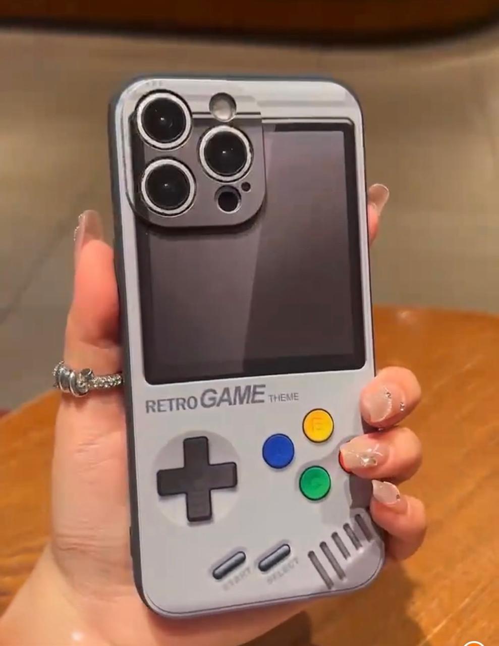 Iphone 16 Pro Max Game Console: Straight Edge Lens Phone Case