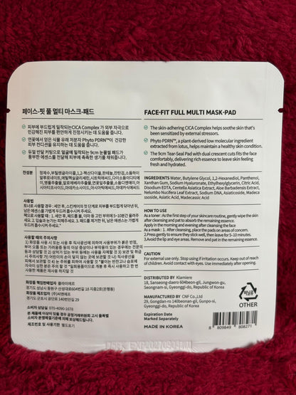 FACE-FIT FULL MULTI MASK-PAD