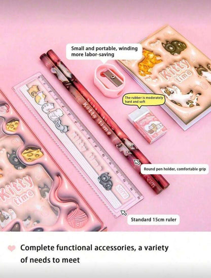 Cartoon Stationery Set
