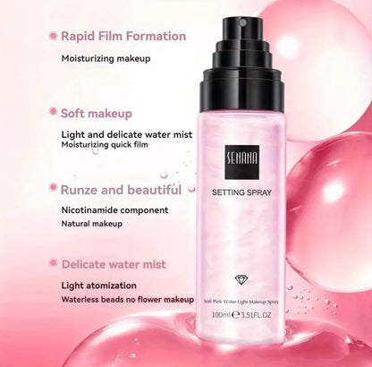 Galaxy Quicksand Makeup Setting Spray, Oil Control Moisturizing Long Lasting For 18h Toner Set Makeup, 3.38 Fl Oz