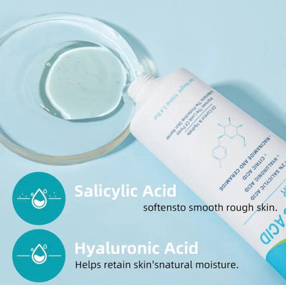 Salicylic Acid Cleanser, Moisturizing Facial Wash, with Hyaluronic Acid, Niacinamide, Citric Acid, And Ceramide, for Deep Cleansing