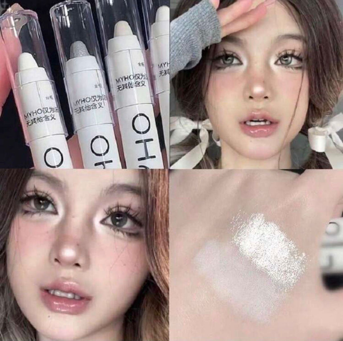 Eyebrow Highlighter Pencil, Solid Color, Brightening &amp; Highlighting