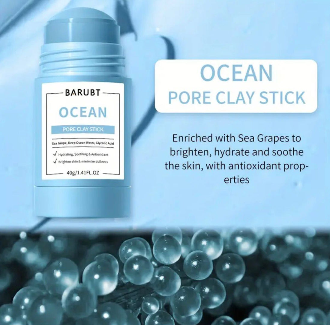 Ocean Mud Mask Stick for Physical Exfoliation, Hydration, and Nourishment